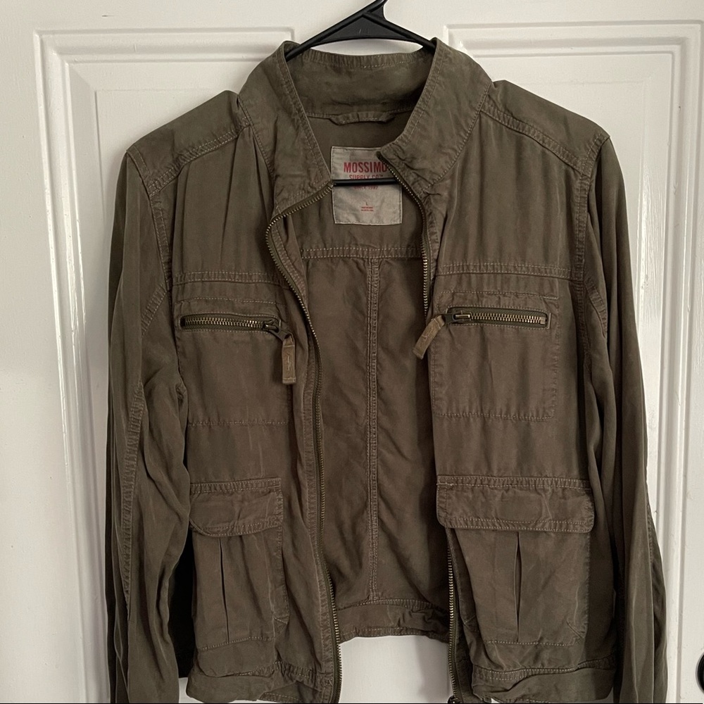 Olive green jacket
